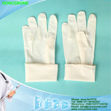 Sterilpulverfreie Latex-OP-Handschuhe 6,5 &#39;